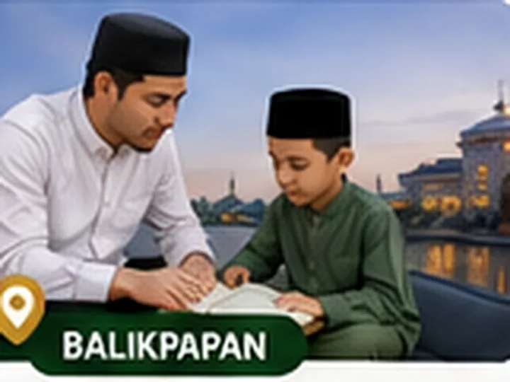 Kegiatan les privat mengaji di Balikpapan dengan pendampingan guru secara personal