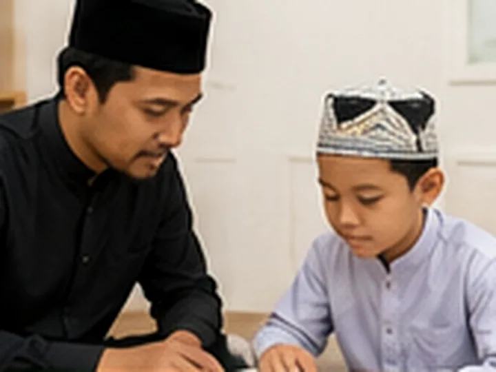 Kegiatan les privat mengaji di Banjarbaru dengan pendampingan guru secara personal