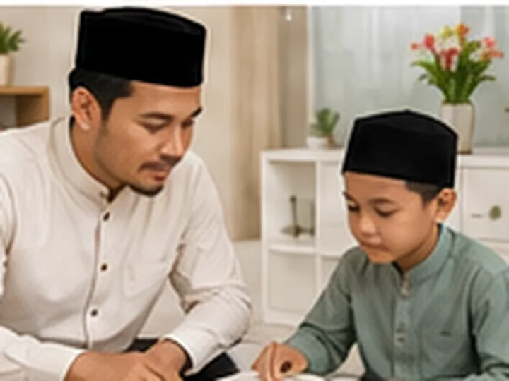 Kegiatan les privat mengaji di Cimahi dengan pendampingan guru secara personal