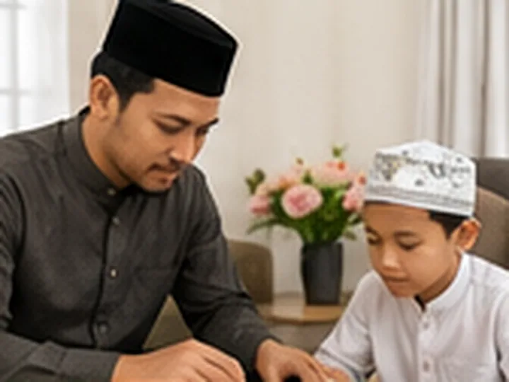 Kegiatan les privat mengaji di Gorontalo dengan pendampingan guru secara personal