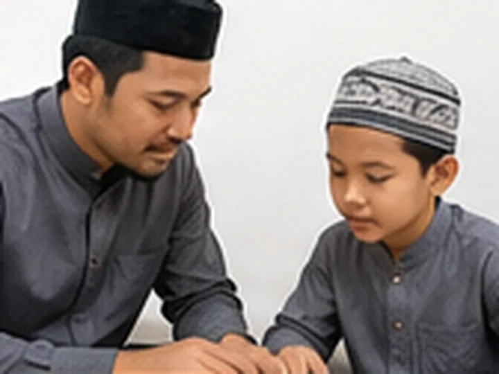 Kegiatan les privat mengaji di Parepare dengan pendampingan guru secara personal