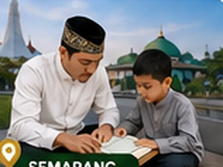 Kegiatan les privat mengaji di Semarang dengan pendampingan guru secara personal