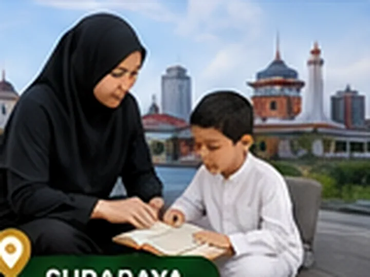 Kegiatan les privat mengaji di Surabaya dengan pendampingan guru secara personal