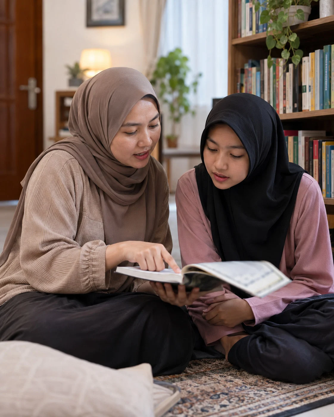 Gambaran les privat mengaji di rumah untuk keluarga Medan Kota